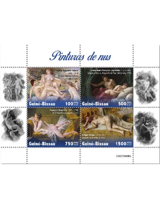 n° 8705/8708  - Timbre GUINEE-BISSAU Poste