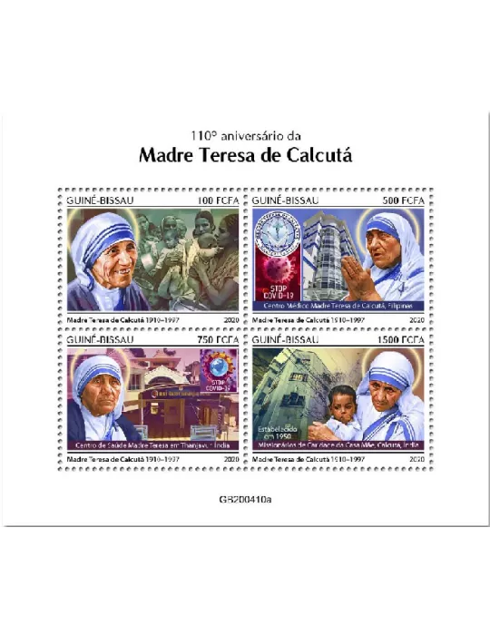 n° 8713/8716  - Timbre GUINEE-BISSAU Poste