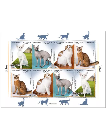 n° 8747/8750  - Timbre GUINEE-BISSAU Poste