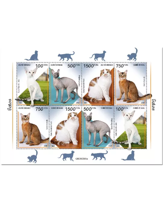 n° 8747/8750  - Timbre GUINEE-BISSAU Poste