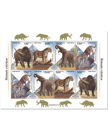 n° 8763/8766  - Timbre GUINEE-BISSAU Poste