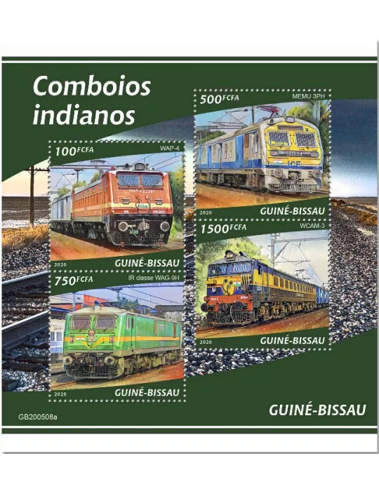 n° 8767/8770  - Timbre GUINEE-BISSAU Poste