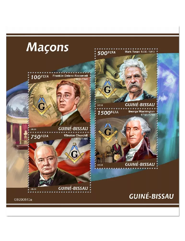 n° 8775/8778  - Timbre GUINEE-BISSAU Poste
