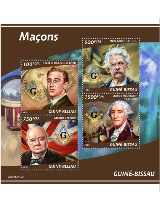 n° 8775/8778  - Timbre GUINEE-BISSAU Poste