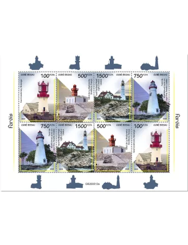 n° 8783/8786  - Timbre GUINEE-BISSAU Poste