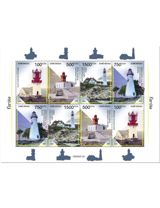 n° 8783/8786  - Timbre GUINEE-BISSAU Poste