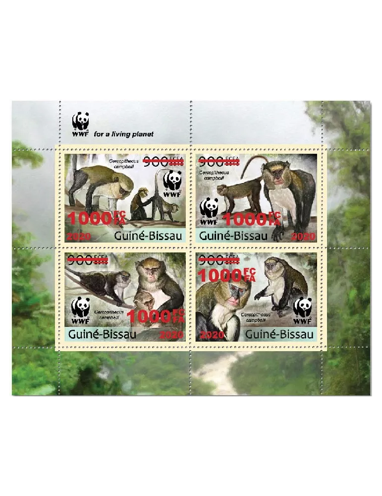 n° 8791/8794  - Timbre GUINEE-BISSAU Poste