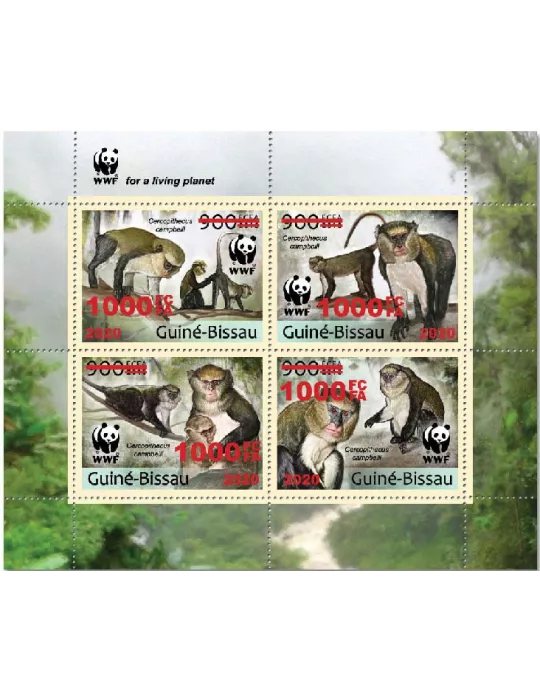 n° 8791/8794  - Timbre GUINEE-BISSAU Poste