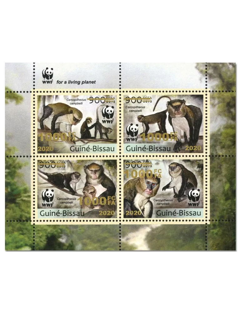 n° 8799/8802  - Timbre GUINEE-BISSAU Poste