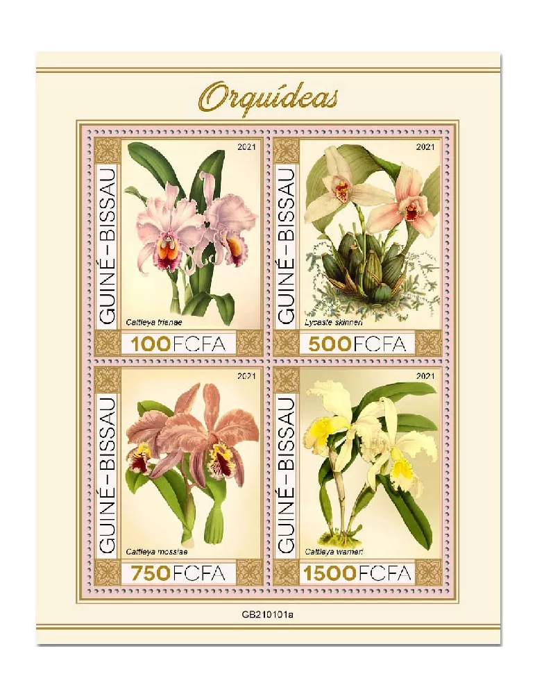 n° 8974/8977  - Timbre GUINEE-BISSAU Poste