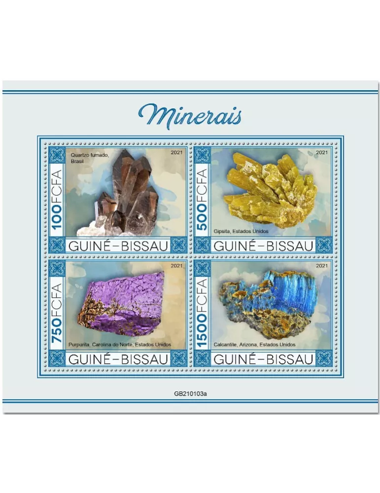 n° 8982/8985  - Timbre GUINEE-BISSAU Poste