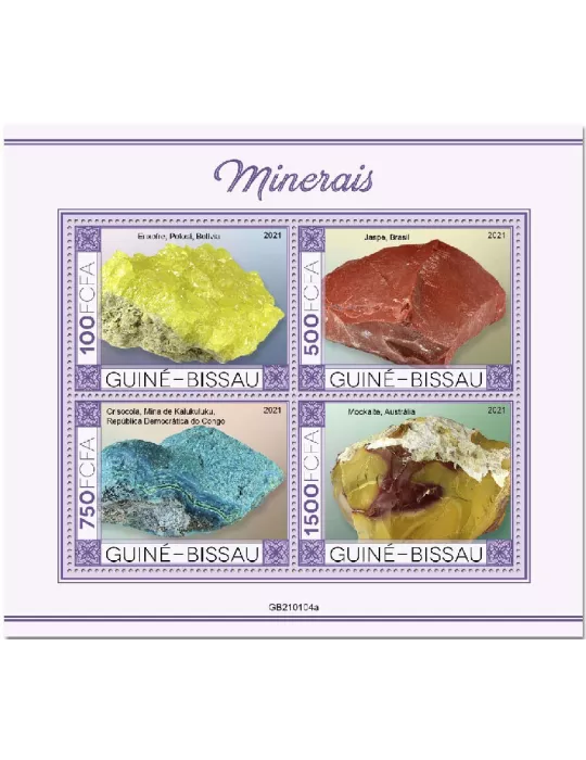 n° 8986/8989  - Timbre GUINEE-BISSAU Poste