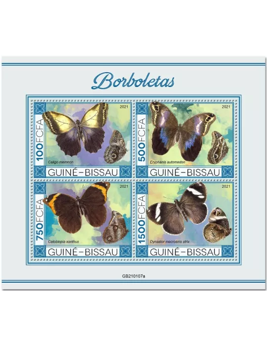 n° 8998/9001  - Timbre GUINEE-BISSAU Poste