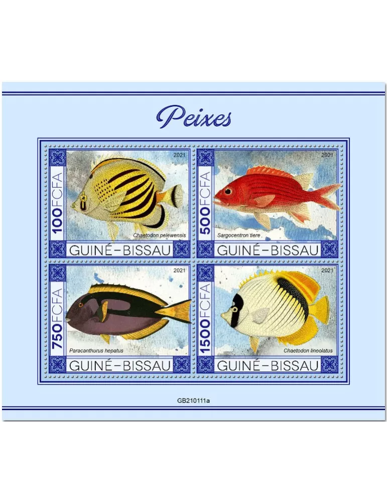 n° 9014/9017  - Timbre GUINEE-BISSAU Poste