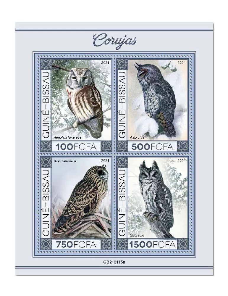 n° 9030/9033  - Timbre GUINEE-BISSAU Poste
