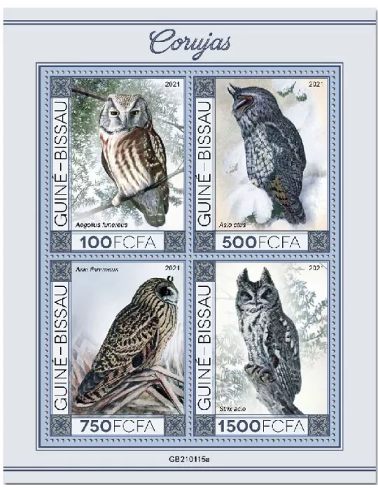 n° 9030/9033  - Timbre GUINEE-BISSAU Poste
