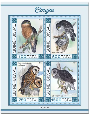n° 9034/9037  - Timbre GUINEE-BISSAU Poste