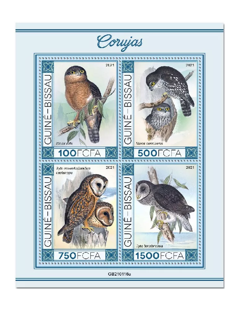 n° 9034/9037  - Timbre GUINEE-BISSAU Poste
