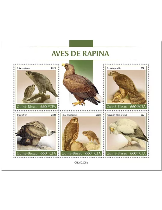 n° 9083/9087  - Timbre GUINEE-BISSAU Poste