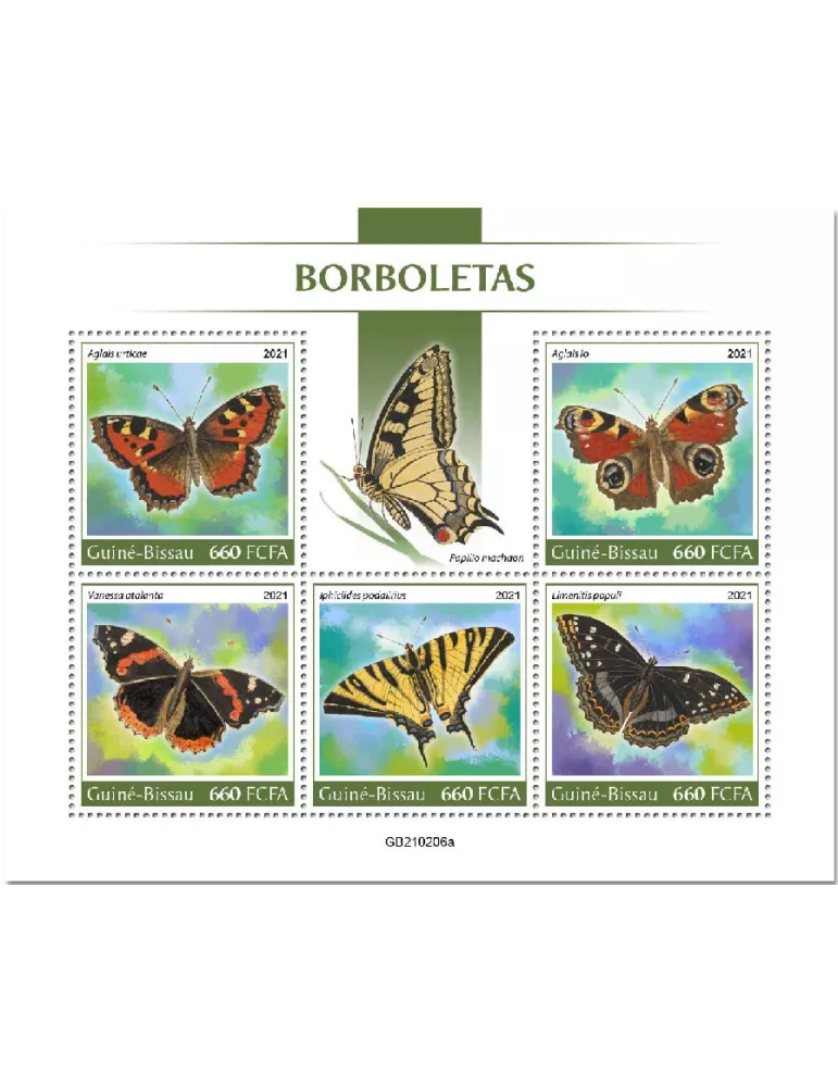 n° 9088/9092  - Timbre GUINEE-BISSAU Poste
