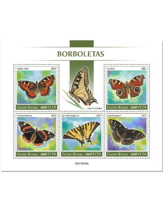 n° 9088/9092  - Timbre GUINEE-BISSAU Poste