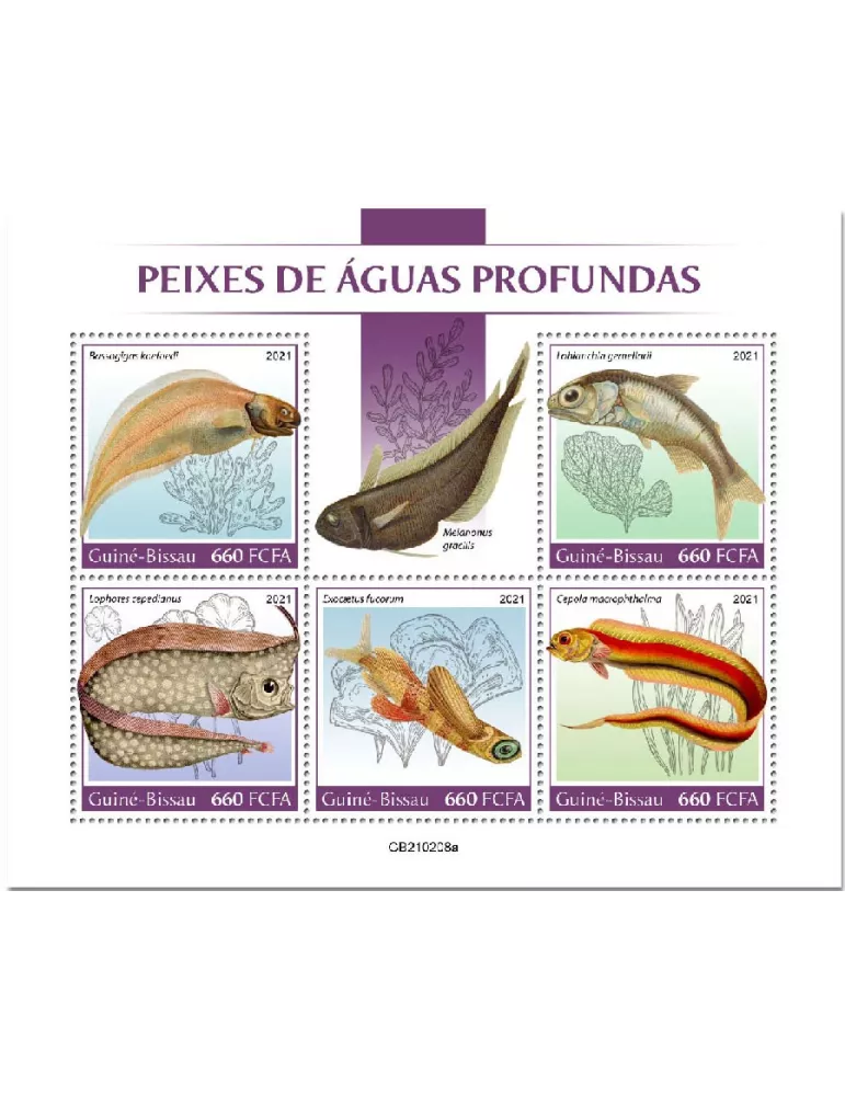 n° 9098/9102  - Timbre GUINEE-BISSAU Poste