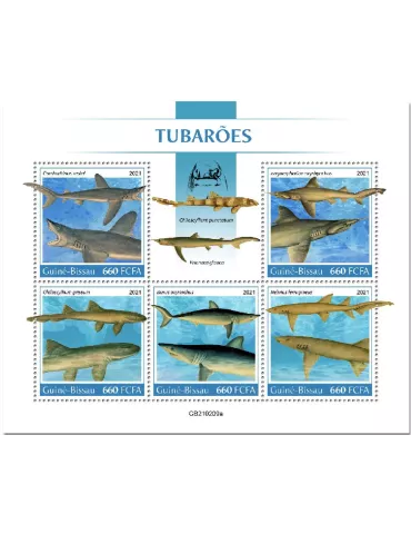 n° 9103/9107  - Timbre GUINEE-BISSAU Poste