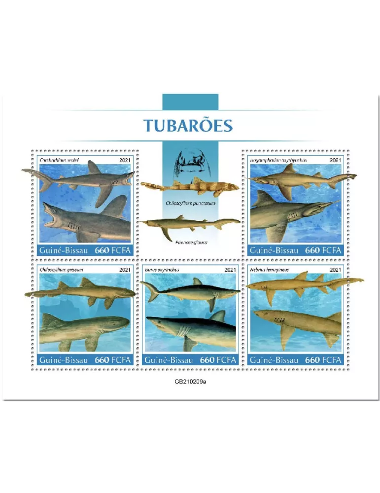 n° 9103/9107  - Timbre GUINEE-BISSAU Poste