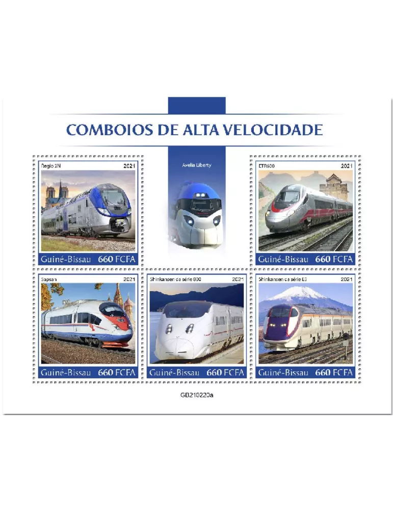 n° 9152/9156  - Timbre GUINEE-BISSAU Poste
