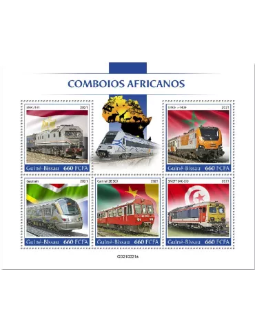 n° 9157/9161  - Timbre GUINEE-BISSAU Poste