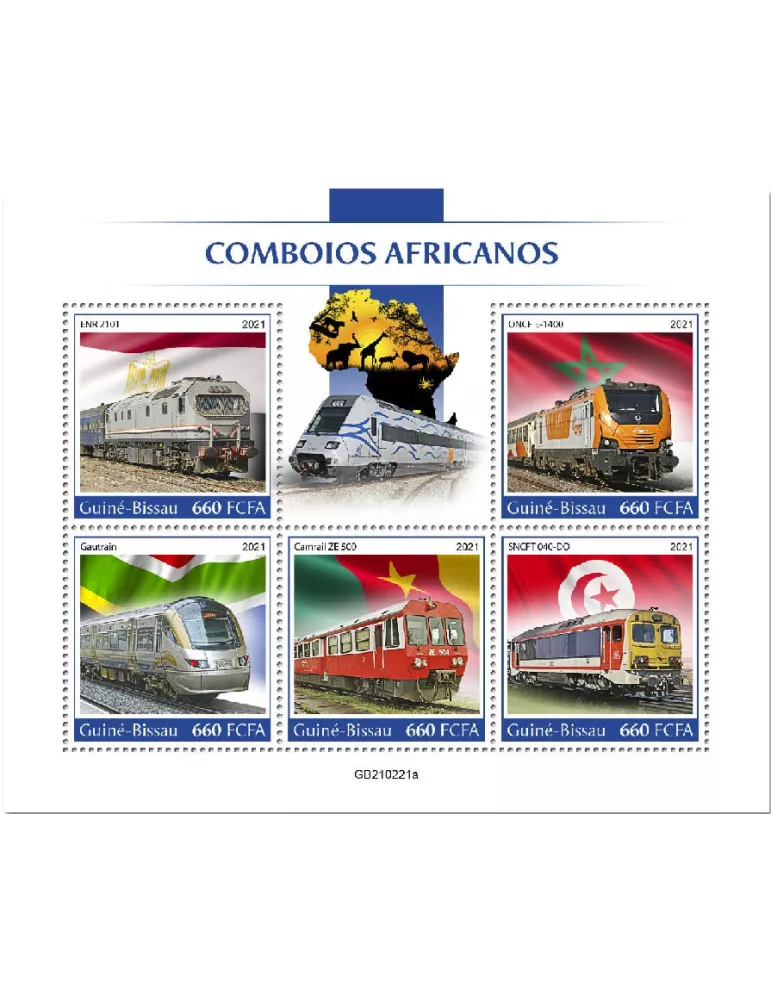 n° 9157/9161  - Timbre GUINEE-BISSAU Poste
