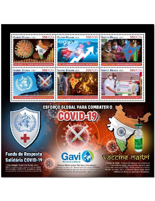 n° 9202/9207  - Timbre GUINEE-BISSAU Poste