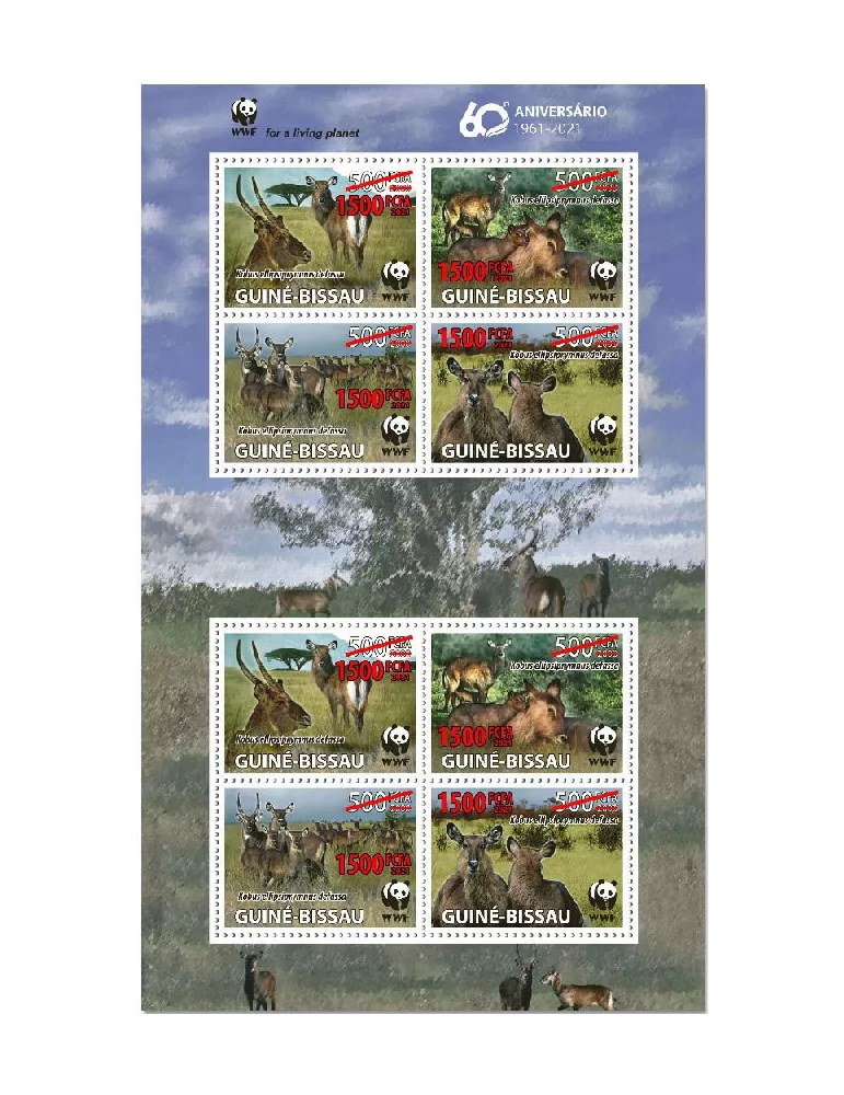 n° 9208/9211  - Timbre GUINEE-BISSAU Poste