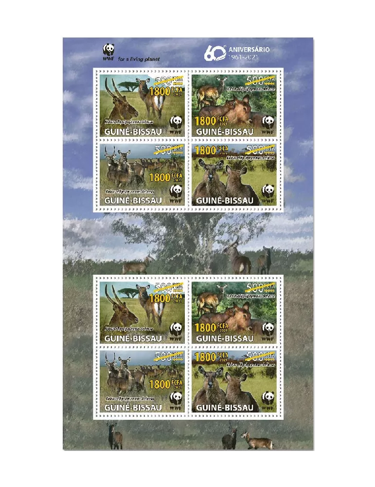 n° 9212/9215  - Timbre GUINEE-BISSAU Poste