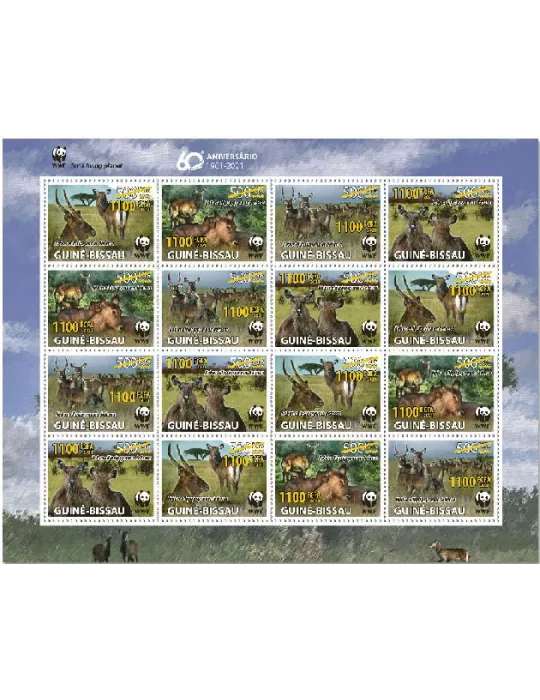 n° 9220/9223  - Timbre GUINEE-BISSAU Poste