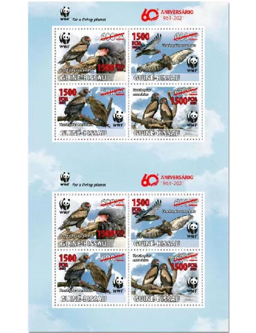 n° 9224/9227  - Timbre GUINEE-BISSAU Poste