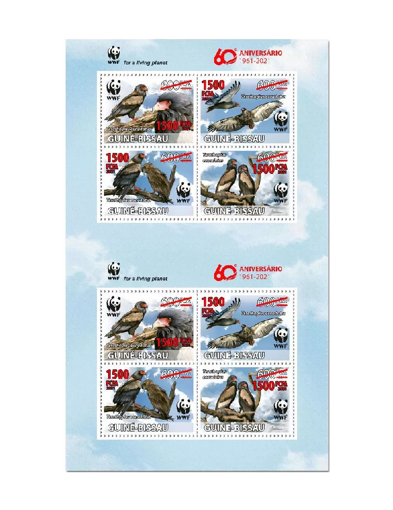 n° 9224/9227  - Timbre GUINEE-BISSAU Poste