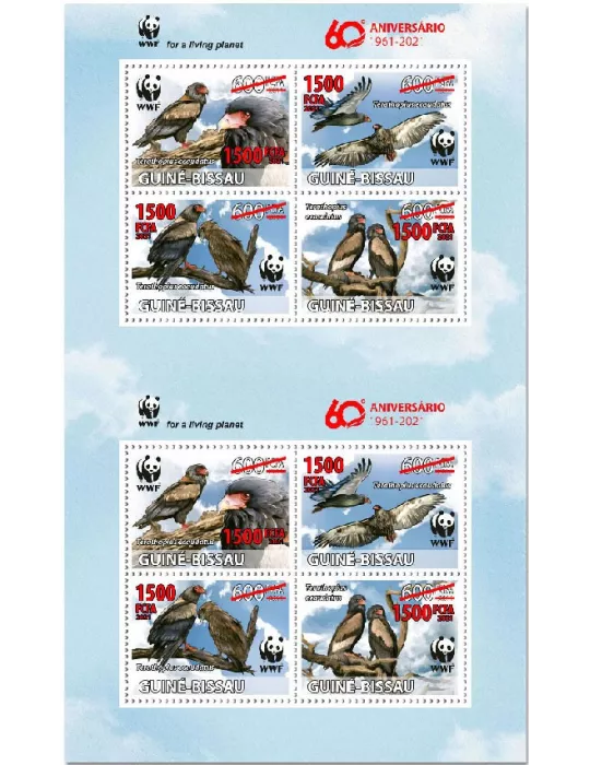 n° 9224/9227  - Timbre GUINEE-BISSAU Poste