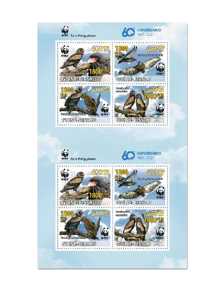 n° 9228/9231  - Timbre GUINEE-BISSAU Poste