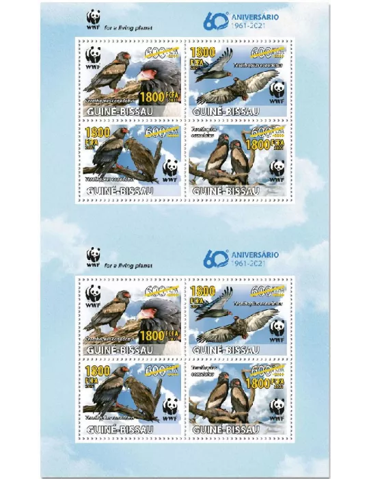 n° 9228/9231  - Timbre GUINEE-BISSAU Poste