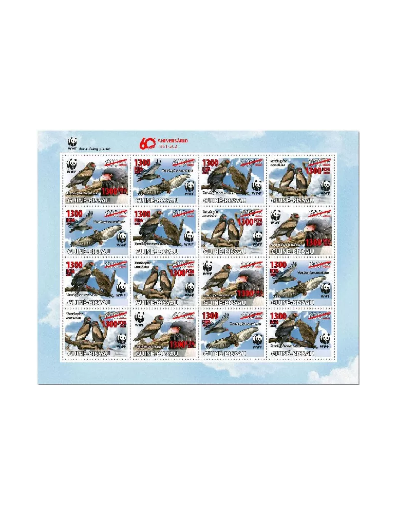 n° 9232/9235  - Timbre GUINEE-BISSAU Poste