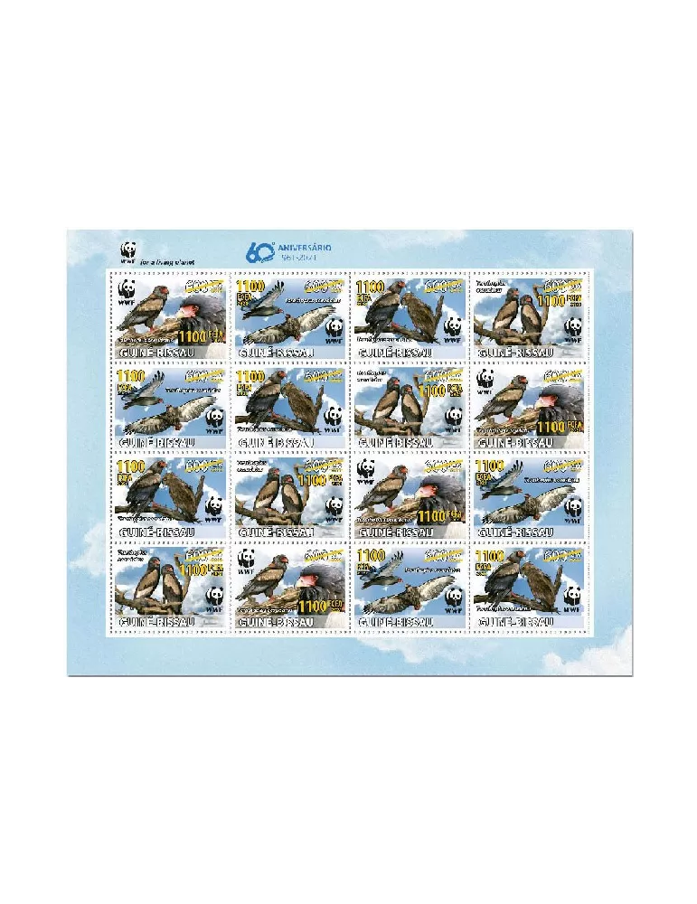 n° 9236/9239  - Timbre GUINEE-BISSAU Poste