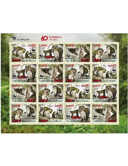 n° 9248/9251  - Timbre GUINEE-BISSAU Poste