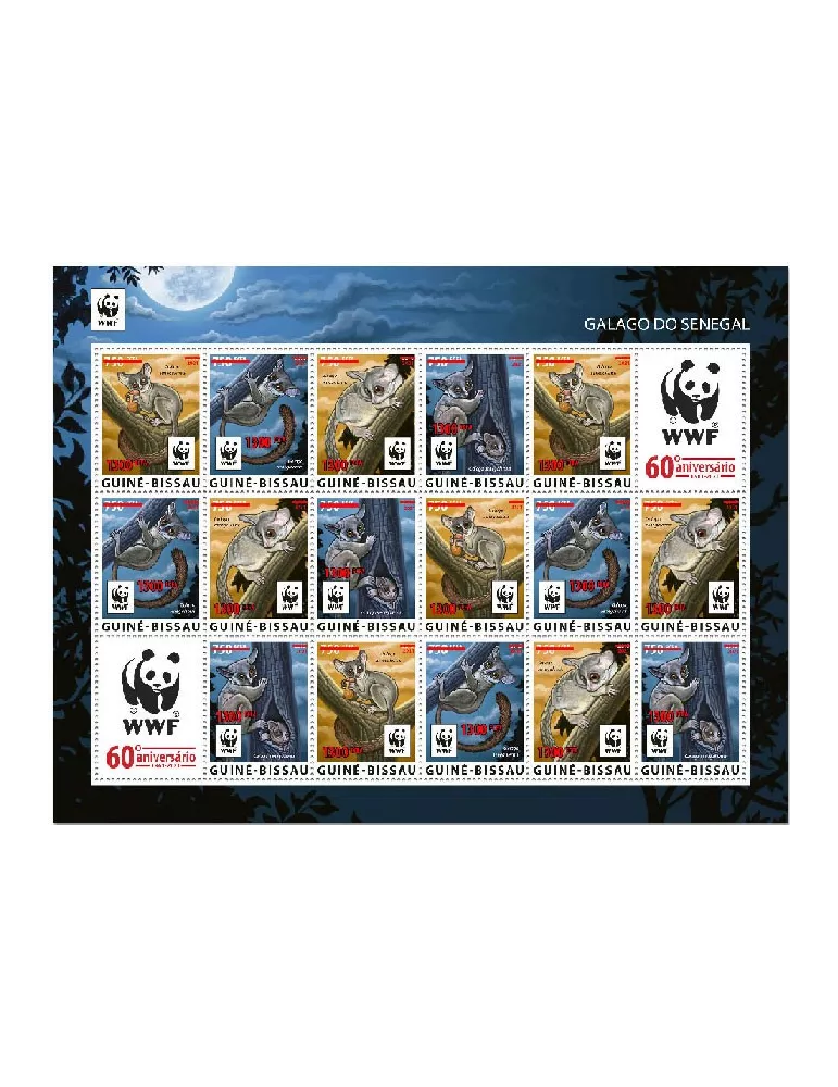 n° 9264/9267  - Timbre GUINEE-BISSAU Poste