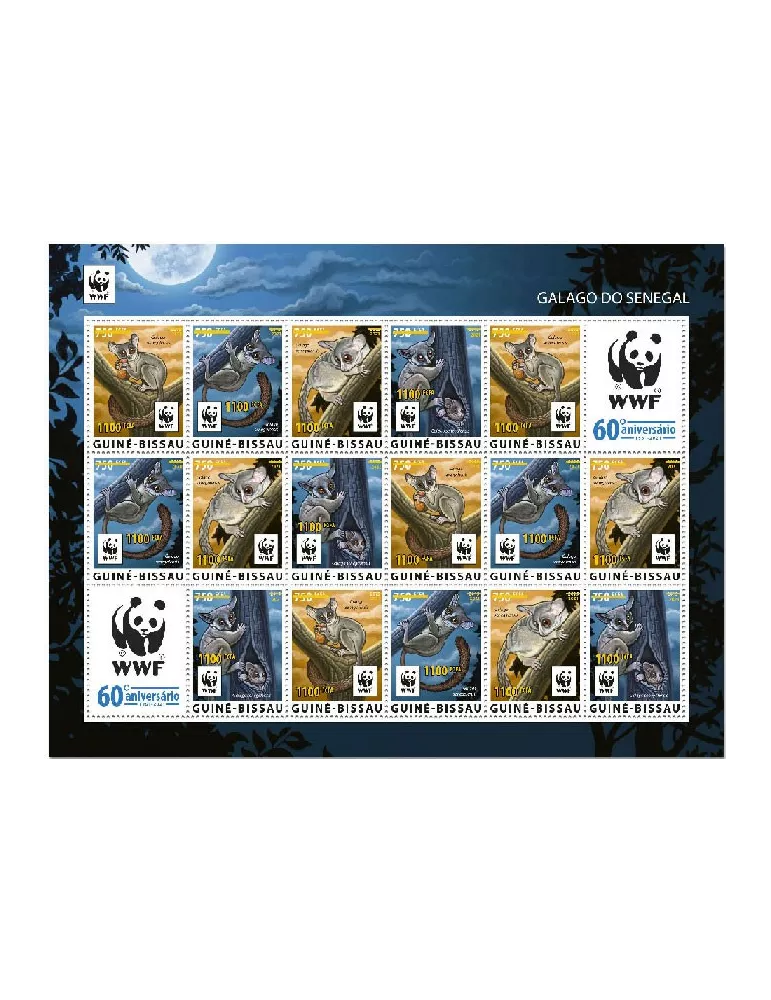 n° 9268/9271  - Timbre GUINEE-BISSAU Poste
