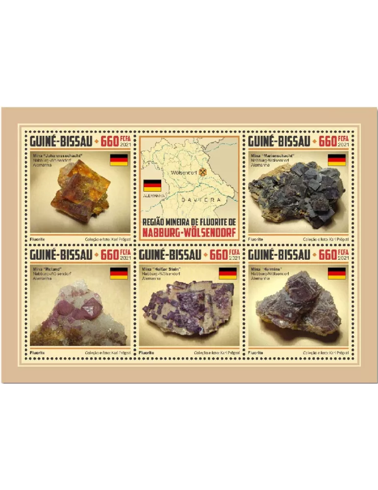 n° 9272/9276  - Timbre GUINEE-BISSAU Poste