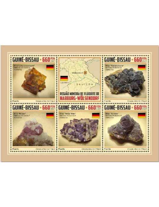 n° 9272/9276  - Timbre GUINEE-BISSAU Poste