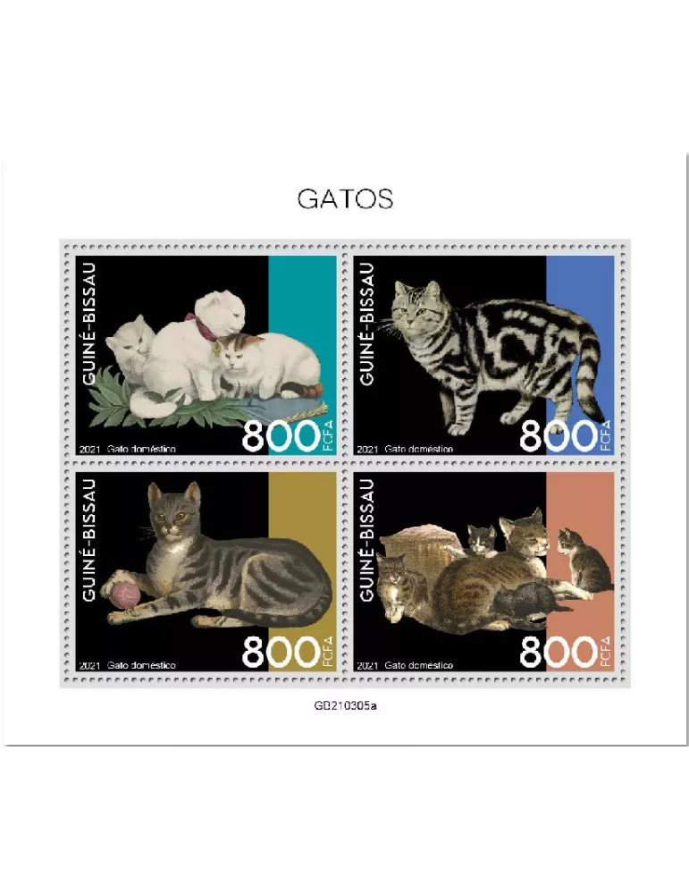 n° 9289/9292  - Timbre GUINEE-BISSAU Poste
