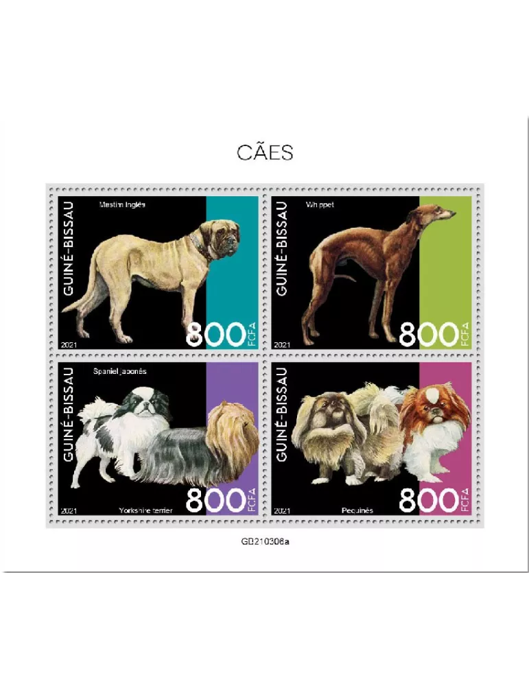 n° 9293/9296  - Timbre GUINEE-BISSAU Poste