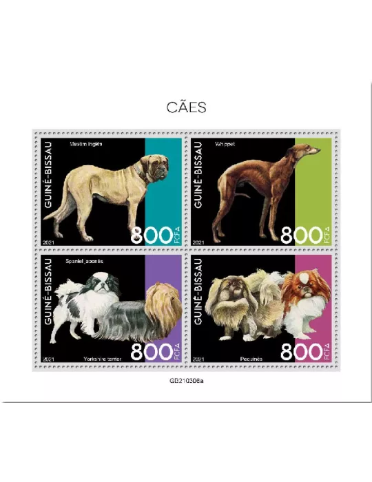 n° 9293/9296  - Timbre GUINEE-BISSAU Poste